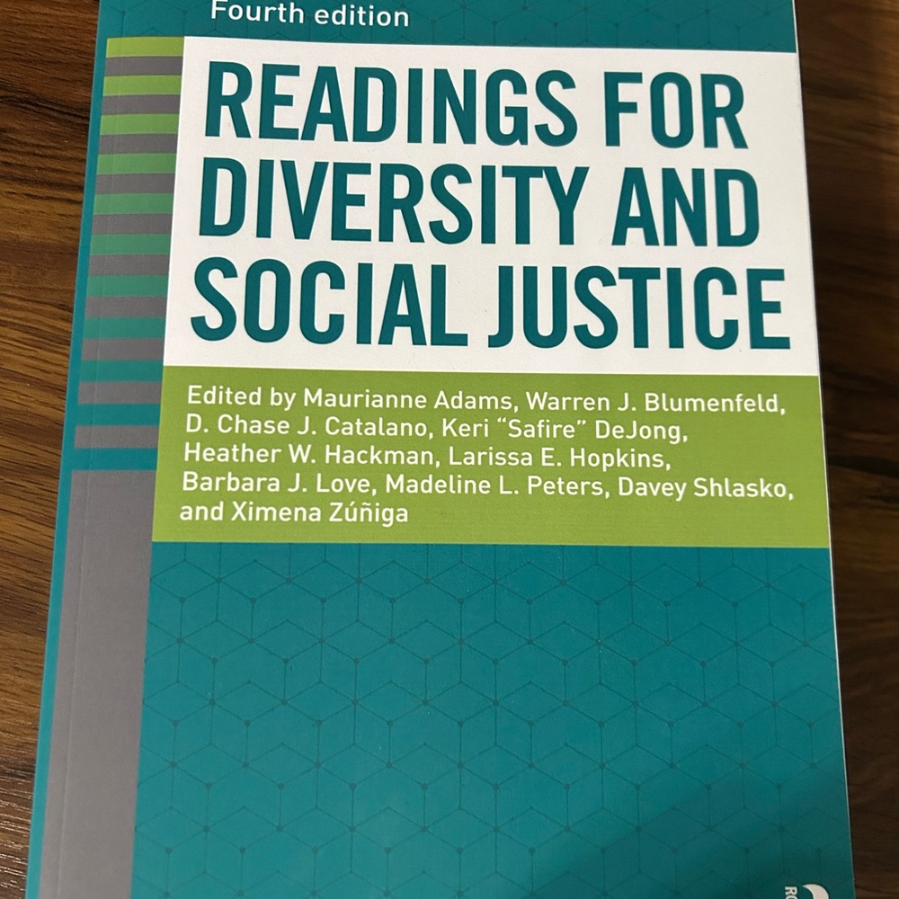 Readings for Diversity and Social Justice Book